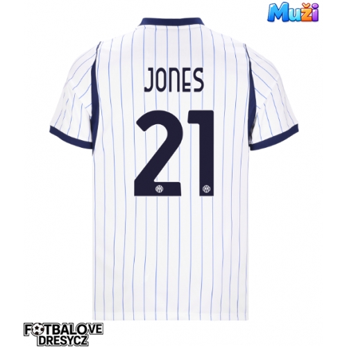 Inter Milan Curtis Jones #21 Venkovní Dres 2026-27 Krátký Rukáv Inter Milan Curtis Jones #21 Venkovní Dres 2026-27 Krátký Rukáv